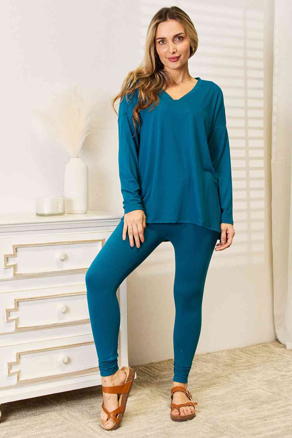 Lazy Days Top and Leggings Set