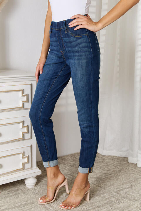 Judy Blue Skinny Cropped Jeans