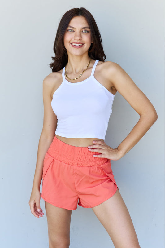 Everyday Staple Soft Modal Short Strap Ribbed Tank Top- Off White