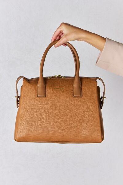 David Jones Medium PU Leather Handbag