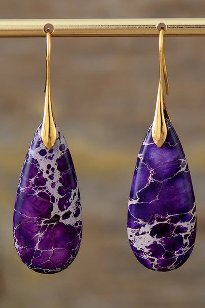 Azalea Natural Stone Earrings