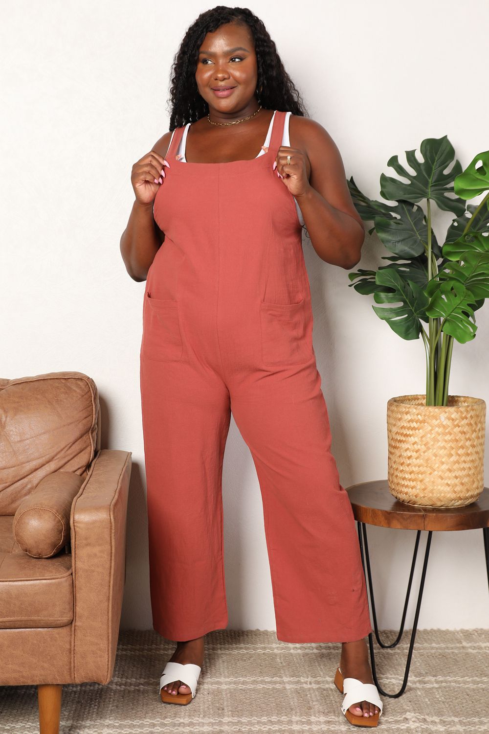 Harlow Overalls with Front Pockets