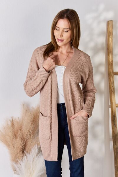 Cassia Cable-Knit Cardigan
